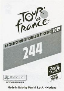 2019 Panini Tour de France #244 Lluis Mas Back